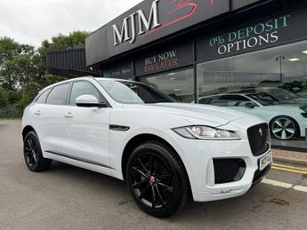 Jaguar F-Pace 2.0 CHEQUERED FLAG AWD 5d 178 BHP * HUGE SPEC LIST * SLIDING PAN