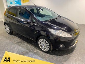 Ford Fiesta 1.4 TITANIUM TDCI 5dr 68 Air conditioning / Climate control-Blue