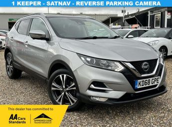 Nissan Qashqai 1.3 DIG-T N-CONNECTA DCT 5d 158 BHP