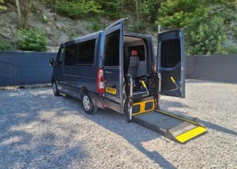 Renault Master 3 Seat Wheelchair Accessible Disabled Access Ramp Car