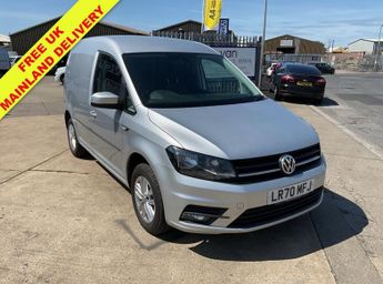 Volkswagen Caddy 2.0 C20 TDI HIGHLINE PANEL VAN 101 BHP with air con, cruise elec