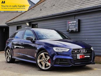 Audi A3 2.0 S3 SPORTBACK TFSI QUATTRO BLACK EDITION 5d 306 BHP