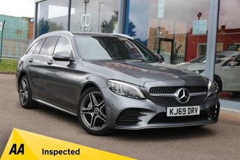 Mercedes C Class 2.0 C 220 D AMG LINE EDITION 5d 192 BHP