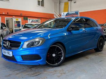 Mercedes A Class 1.6 A200 BLUEEFFICIENCY AMG SPORT 5 DOOR BLUE PETROL