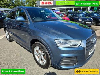 Audi Q3 1.4 TFSI SE 5d 148 BHP IN BLUE WITH 99,000 MILES AND A SERVICE H