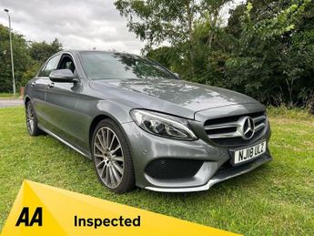 Mercedes C Class 2.1 C 250 D 4MATIC AMG LINE PREMIUM PLUS 4d 204 BHP