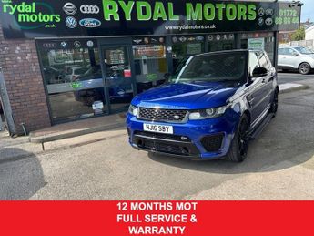 Land Rover Range Rover Sport 5.0 V8 SVR 5d 543 BHP