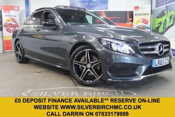 Mercedes C Class 2.0 C200 AMG LINE PREMIUM PLUS 4d 184 BHP