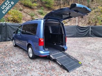 Volkswagen Caddy 5 Seat Auto Wheelchair Accessible Disabled Access Ramp Car