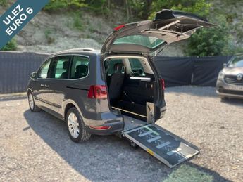 SEAT Alhambra 4 Seat Petrol Wheelchair Accessible Disabled Access Ramp Car
