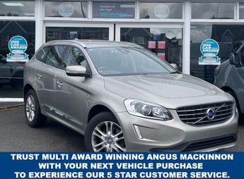 Volvo XC60 2.0 D4 SE LUX NAV 5 Door 5 Seat Family SUV 4x4 AUTO with EURO6 E