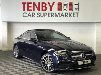 Mercedes E Class 2.0 E 220 D 4MATIC AMG LINE PREMIUM PLUS 2d 192 BHP