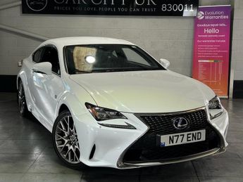 Lexus RC 2.5 300H F SPORT 2d 178 BHP