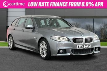 BMW 520 2.0 520D M SPORT TOURING 5d 188 BHP Satellite Navigation, Parkin