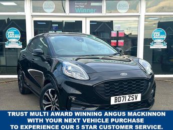 Ford Puma 1.0 ST-LINE MHEV 5 Door 5 Seat Family Compact SUV with EURO6 Pet