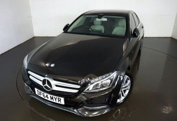 Mercedes C Class 2.0 C200 SPORT 4d-FINISHED IN OBSIDIAN BLACK WITH GREY LEATHER-A