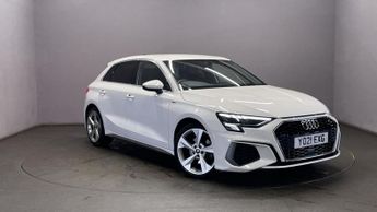 Audi A3 1.5 SPORTBACK TFSI S LINE MHEV 5d 148 BHP