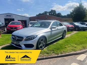 Mercedes C Class 2.0 C200 AMG LINE 4d 184 BHP