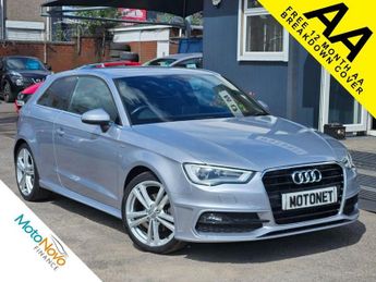 Audi A3 1.4 TFSI S LINE 3DR HATCHBACK 124 BHP