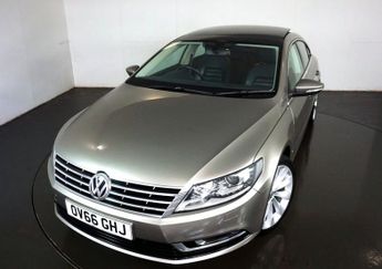 Volkswagen CC 1.8 TSI DSG 4d AUTO-2 OWNER CAR-SUNROOF-HEATED BLACK LEATHER-SAT