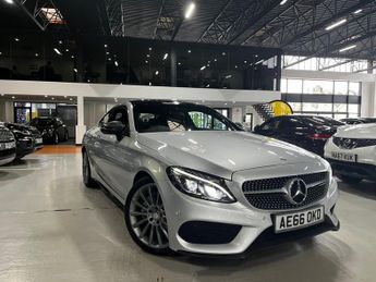 Mercedes C Class 2.1 C 220 D AMG LINE PREMIUM 2d 168 BHP