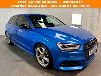 Audi S3 2.0 S3 SPORTBACK TFSI QUATTRO BLACK EDITION 5d 306 BHP