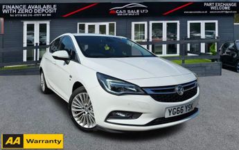 Vauxhall Astra 1.6 ELITE NAV CDTI S/S 5d 134 BHP