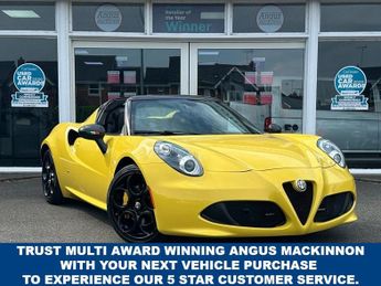 Alfa Romeo 4C 1750 TBI SPIDER 50th Anniversary Limited Edition 2 Door 2 Seat C