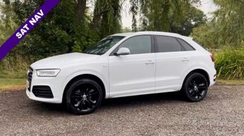 Audi Q3 2.0 TDI 184  QUATTRO S LINE PLUS NAV 4X4 SUV 5 DOOR