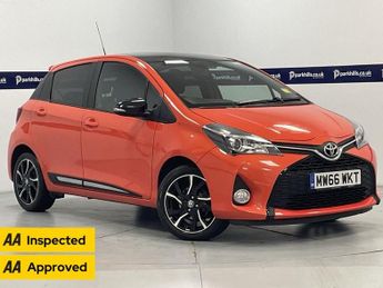 Toyota Yaris 1.3 VVT-I ORANGE EDITION 5d 100 BHP - AA INSPECTED 