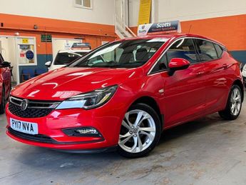 Vauxhall Astra 1.4 SRI 5 DOOR PETROL RED 1 FORMER KEEPER