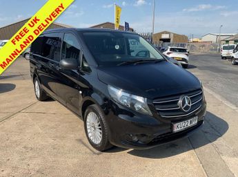 Mercedes Vito 2.0 116 5 SEAT CREW VAN PREMIUM L2 161 BHP with a/con, cruise, a