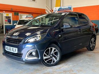 Peugeot 108 1.2 PURETECH ALLURE 5 DOOR PETROL BLUE 1 FORMER KEEPER 0 ROAD TA