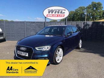 Audi A3 1.5 SPORTBACK TFSI S LINE 5d 148 BHP