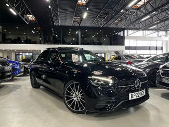 Mercedes E Class 2.0 E 220 D AMG LINE NIGHT EDITION PREMIUM PLUS MHEV 4d 198 BHP