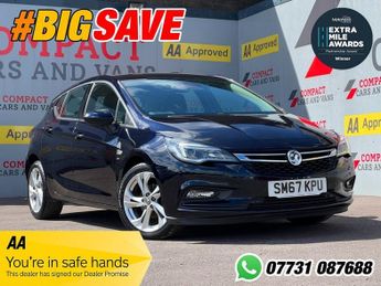 Vauxhall Astra 1.4 SRI 5d 148 BHP