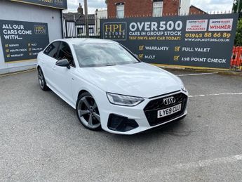 Audi A4 2.0 TFSI S LINE BLACK EDITION MHEV 4d AUTO 188 BHP