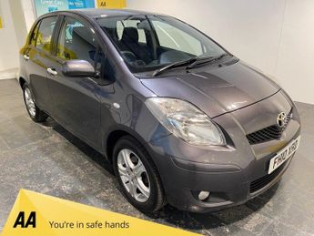 Toyota Yaris 1.3 TR VVT-I MM 5d 99 BHP. AUTOMATIC-10 SERVICES-AIR CON-ALLOYS