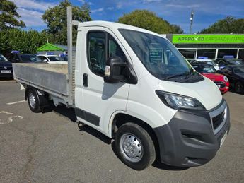 Peugeot Boxer 2.2 HDI 333 L2 C/C 110 BHP EURO 6 DIESEL IN WHITE WITH 84,000 MI