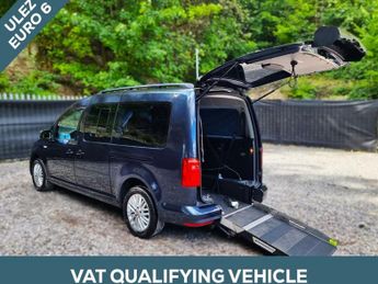 Volkswagen Caddy 5 Seat Auto Wheelchair Accessible Disabled Access Ramp Car