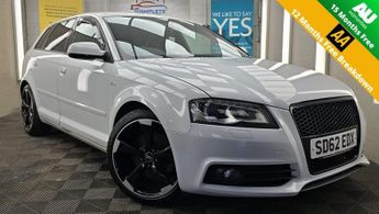 Audi A3 2.0 SPORTBACK TDI S LINE SE 5d 168 BHP