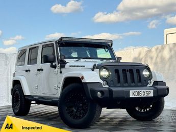 Jeep Wrangler 2.8L CRD OVERLAND UNLIMITED 4d AUTO 197 BHP