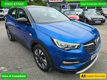 Vauxhall Grandland 1.5 SPORT NAV S/S 5d 129 BHP IN BLUE WITH 36,790 MILES AND A FUL