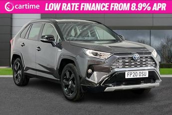 Toyota RAV4 2.5 VVT-I DYNAMIC 5d 219 BHP Heated Seats, Black Roof, Rear View