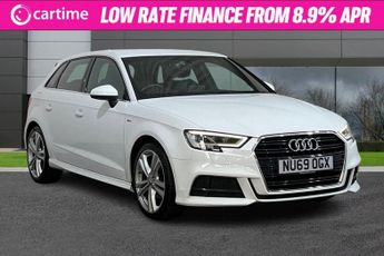 Audi A3 1.5 SPORTBACK TFSI S LINE 5d 148 BHP Rear Park Sensors, Android 