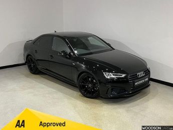 Audi A4 2.0 TFSI BLACK EDITION MHEV 4d 148 BHP