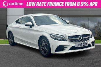 Mercedes C Class 1.5 C 200 AMG LINE MHEV 2d 181 BHP 10in Sat Nav, Reverse Camera,