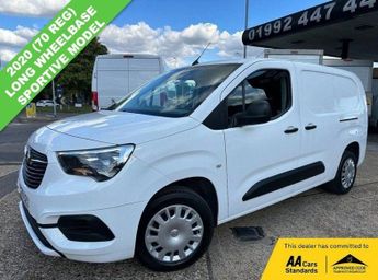 Vauxhall Combo 1.5 L2H1 2300 SPORTIVE S/S 101 BHP LONG WHEELBASE