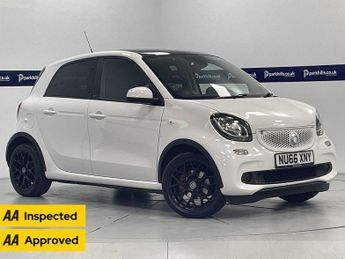 Smart ForFour 1.0 EDITION WHITE 5d 70 BHP - AA INSPECTION 