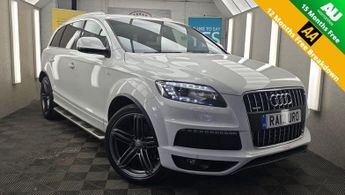 Audi Q7 3.0 TDI QUATTRO S LINE PLUS 5d 245 BHP